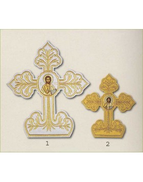 Embroidered decorative cross 0553004