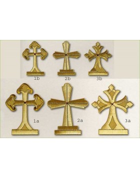 Embroidered decorative cross 0553024