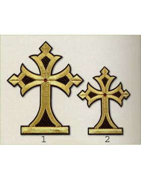 Embroidered decorative cross 0553033