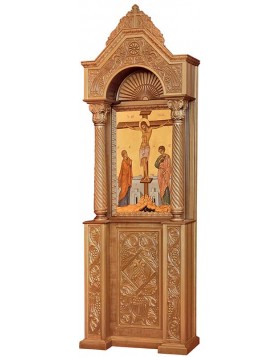 Wood carved Icon stand 0709021