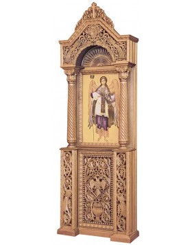 Wood carved Icon stand 0709027